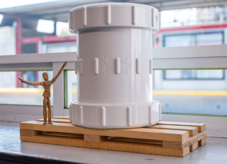 S11060 COPLE COMPRESION PVC C40 SPEARS 6″. Compression Couplings & Nut