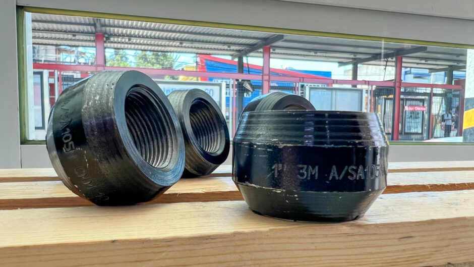 Threadolet de Acero al Carbón 3000 Flat X 1″ ASTM A105 SA105N MSSSP