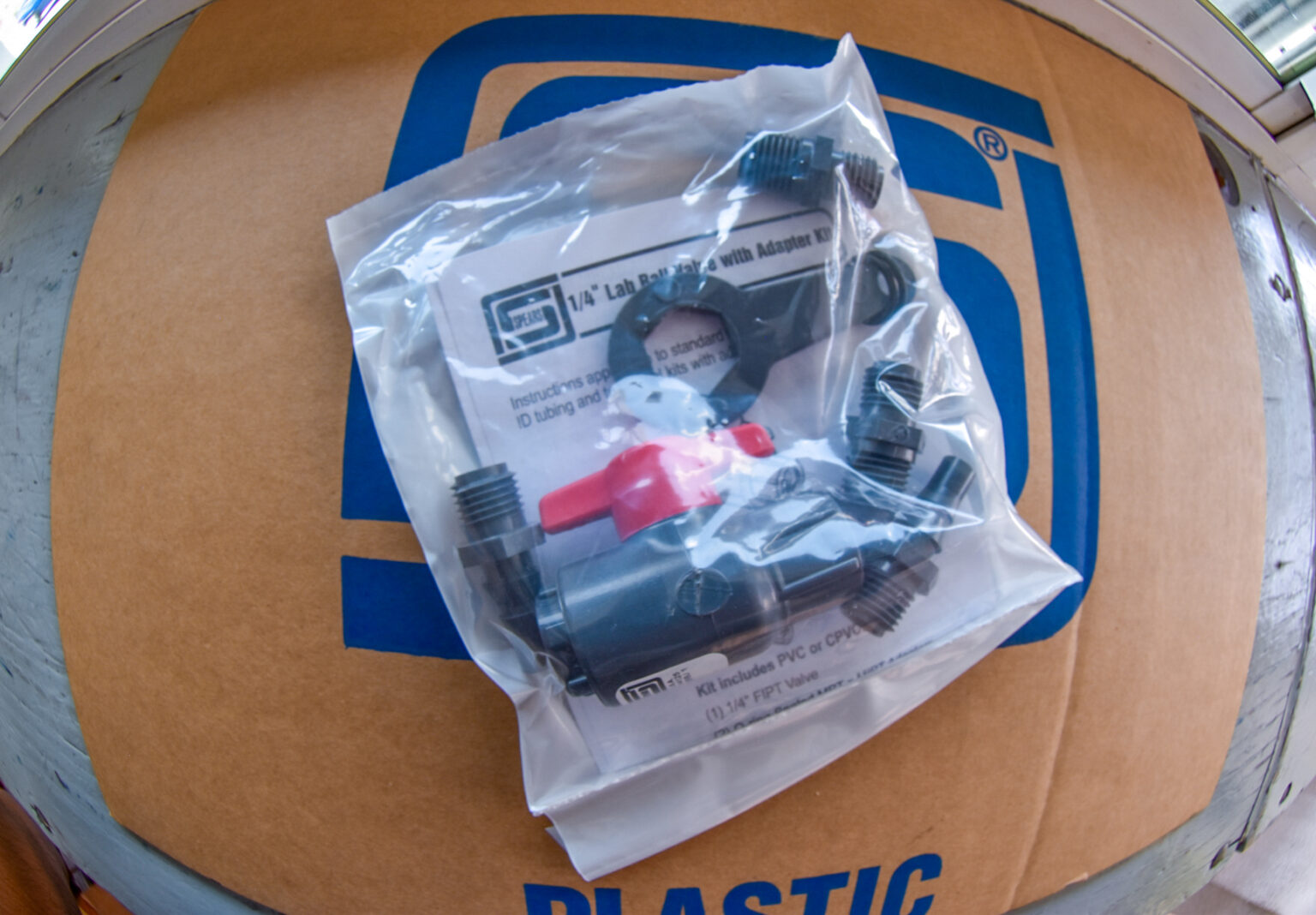 Pvc Valve Kit 1529-002 Válvula de Laboratorio en PVC de Esfera C/KIT EPDM 1/4″ de ...